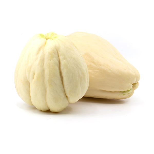 White Chayote Squash from Congo Tropicals