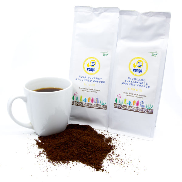 Congo Arabica Ground Coffee from Costa Rica