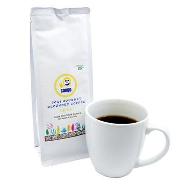 Congo-Brand Arabica Ground Coffee - Poas Gourmet (Dark Roast) - 2 Pack