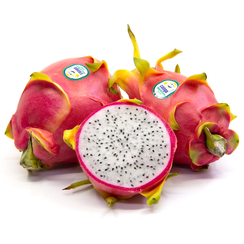 Congo Dragon Fruit Pitaya Red (White Flesh) Shipping